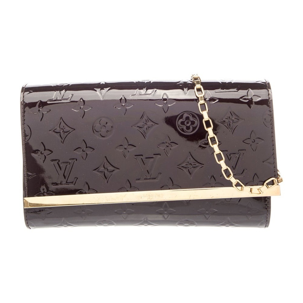 Louis Vuitton Vernis Ana in Burgundy